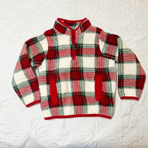 Gymboree Sherpa Fleece Pullover Sweatshirt Size 2T - Picture 2 of 5